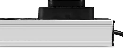 Doraks DR-7951-6F 6'lı Sigortalı Alüminyum Profil 16A Priz Grubu