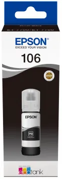 Epson C13T00R140 (106) 70ml Black Mürekkep