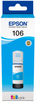 Epson C13T00R240 (106) 70ml Cyan Mürekkep