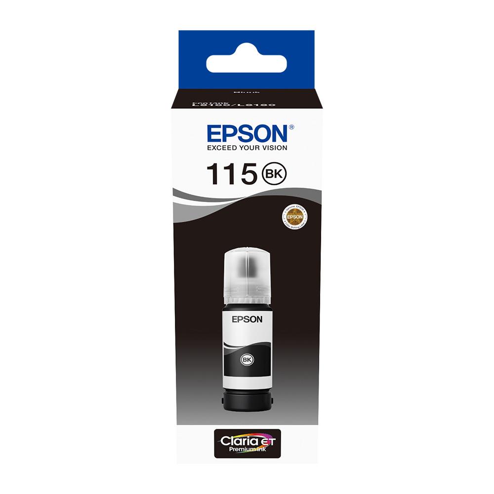 Epson C13T07D14A (115) Black Mürekkep