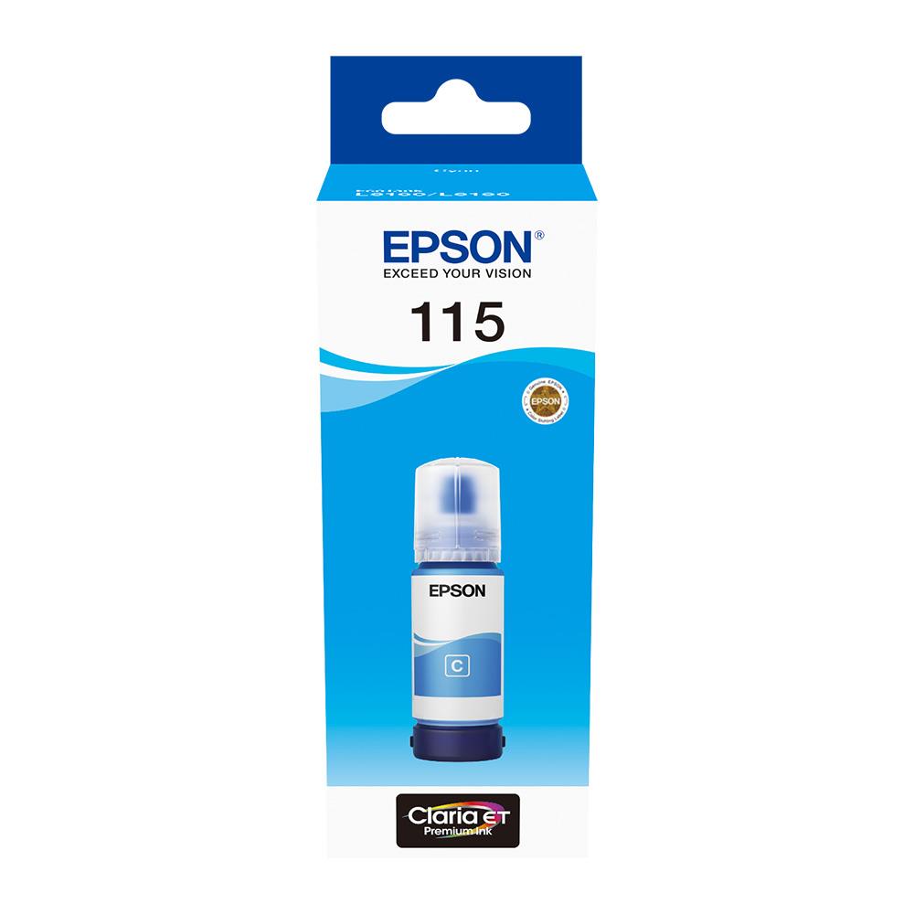 Epson C13T07D24A (115) Cyan Mürekkep