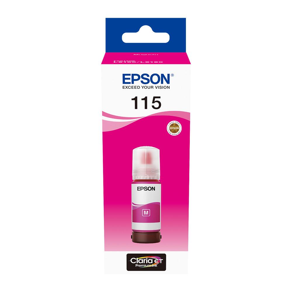 Epson C13T07D34A (115) Magenta Mürekkep