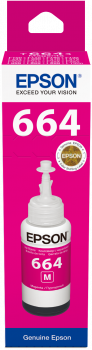 Epson C13T66434A (T664) 70ml Magenta Mürekkep