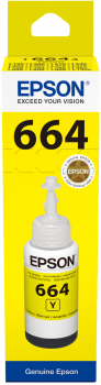 Epson C13T66444A (T664) 70ml Yellow Mürekkep
