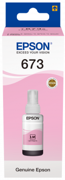 Epson C13T67364A (T673) 70ml Light Magenta Mürekkep