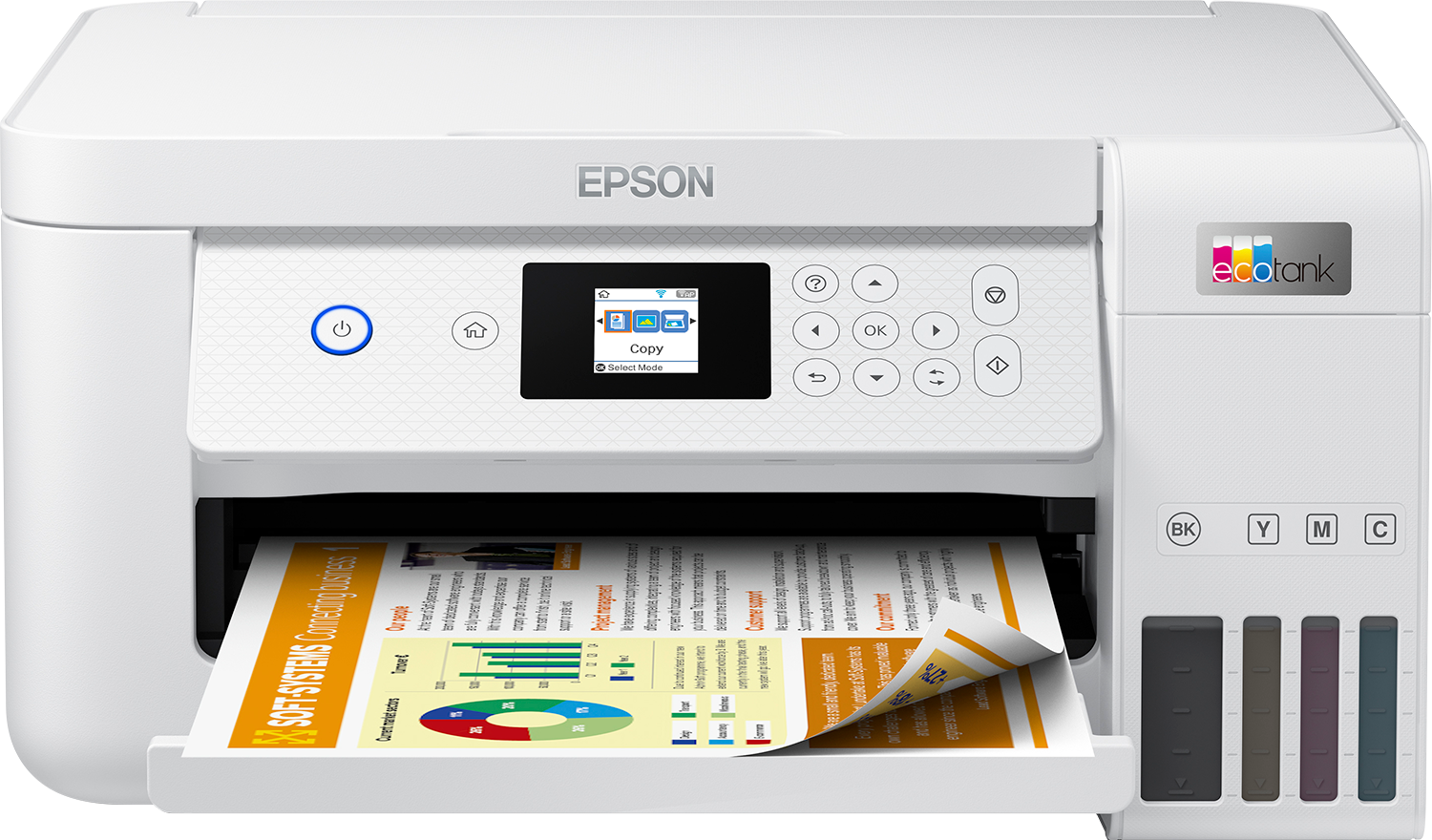 Epson L4266 Renkli Inkjet Tanklı Yaz/Tar/Fot +Dub +WiFi Beyaz