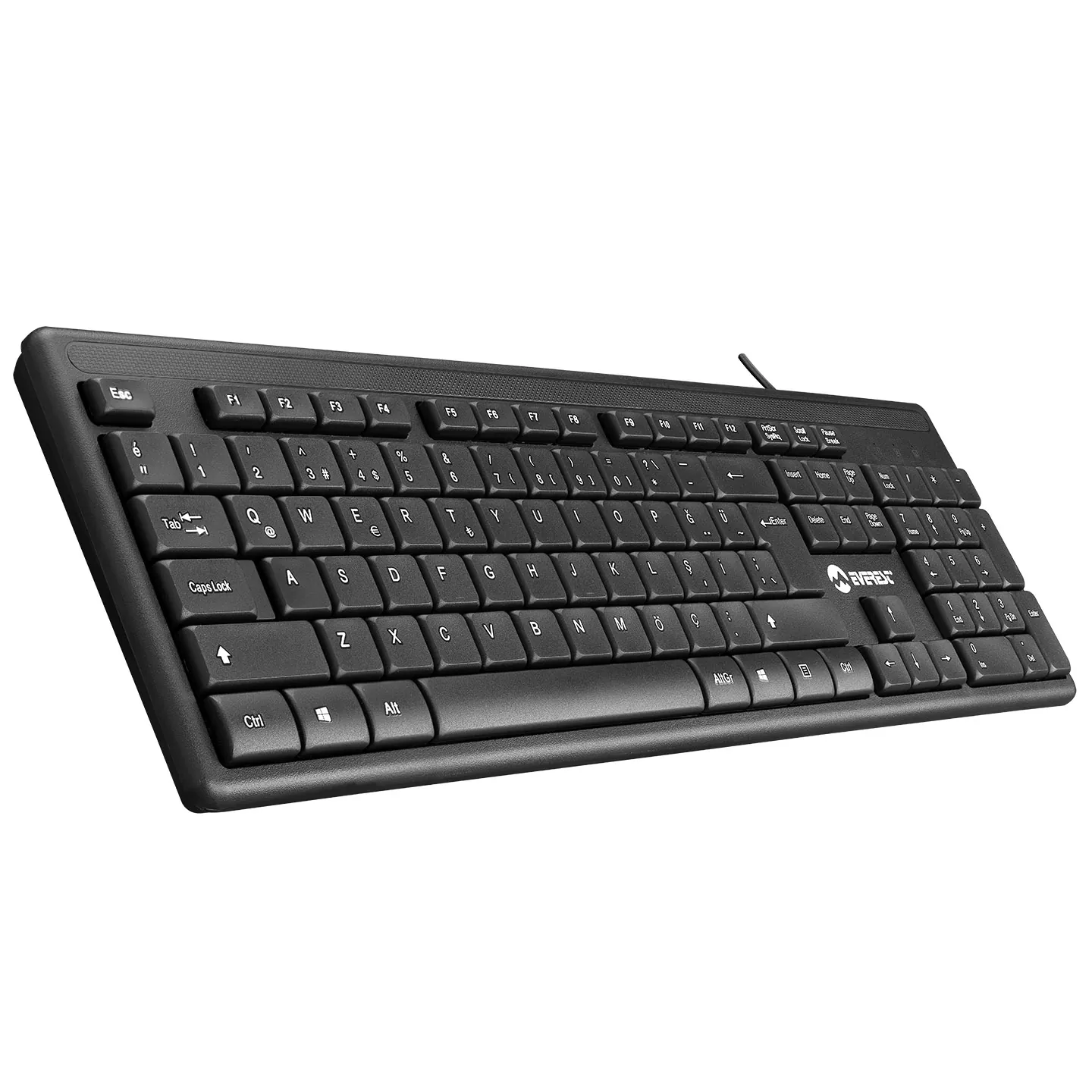 Everest KB-1002 Siyah USB Standart Q Klavye