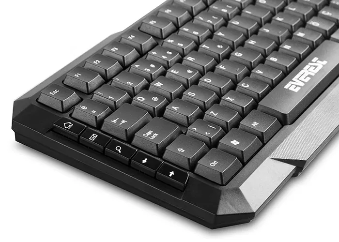 Everest KM-510 Q Multimedia Kablosuz Klavye + Mouse Siyah Set