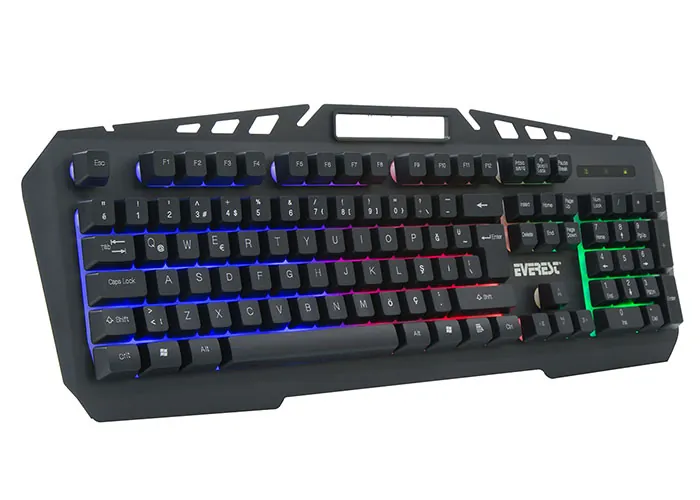 Everest KMX-99 Gaming USB Kablolu Q Klavye Mouse Set Siyah