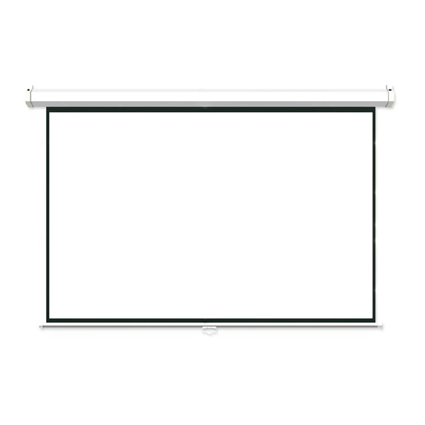 Everest MPP-200 200x200 Arkası Siyah Fonlu Storlu Projeksiyon Perde