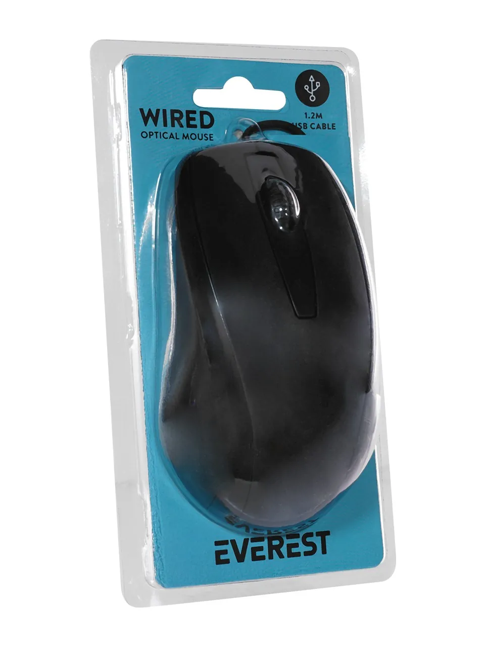 Everest SM-207B USB Siyah 1200dpi Optik Mouse