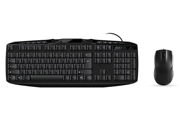 Everest Un-796 Q TR MM Klavye + Optik Mouse Set Siyah USB