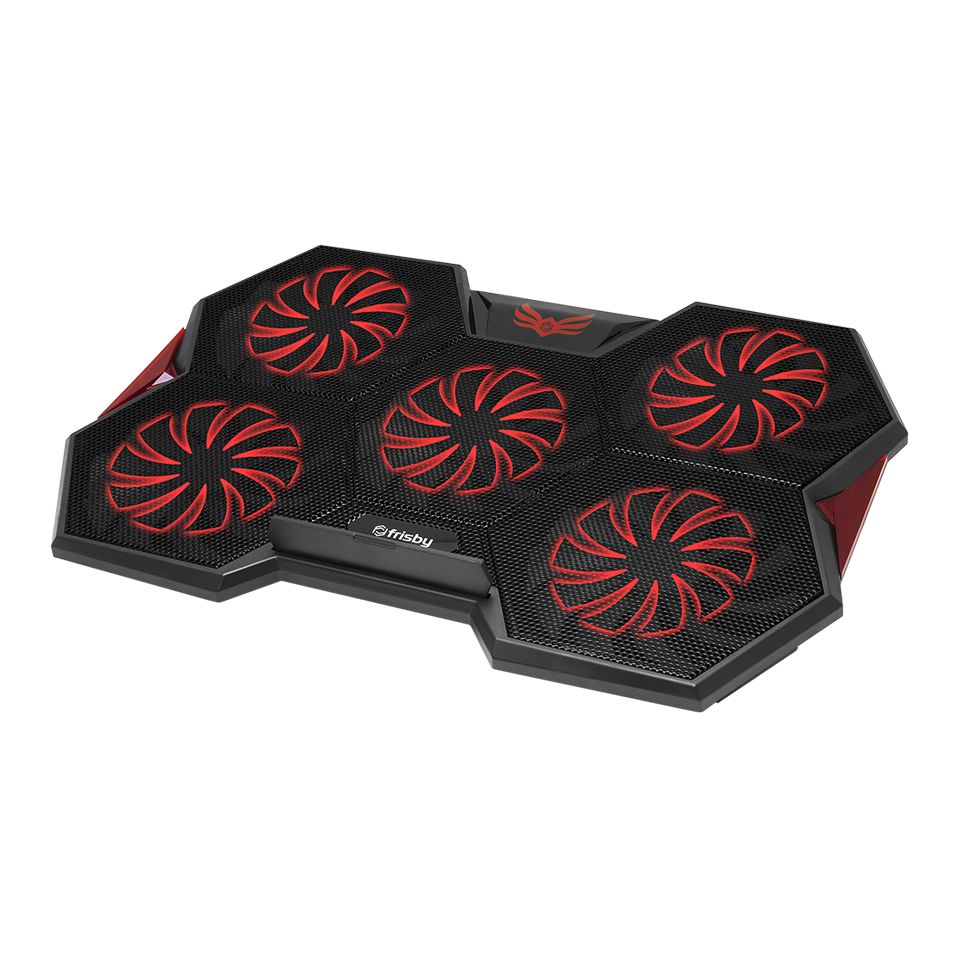 Frısby 5x140mm 3xYükseklik 2xUSB 17" Notebook Soğutucu Stand (FNC-5252B)
