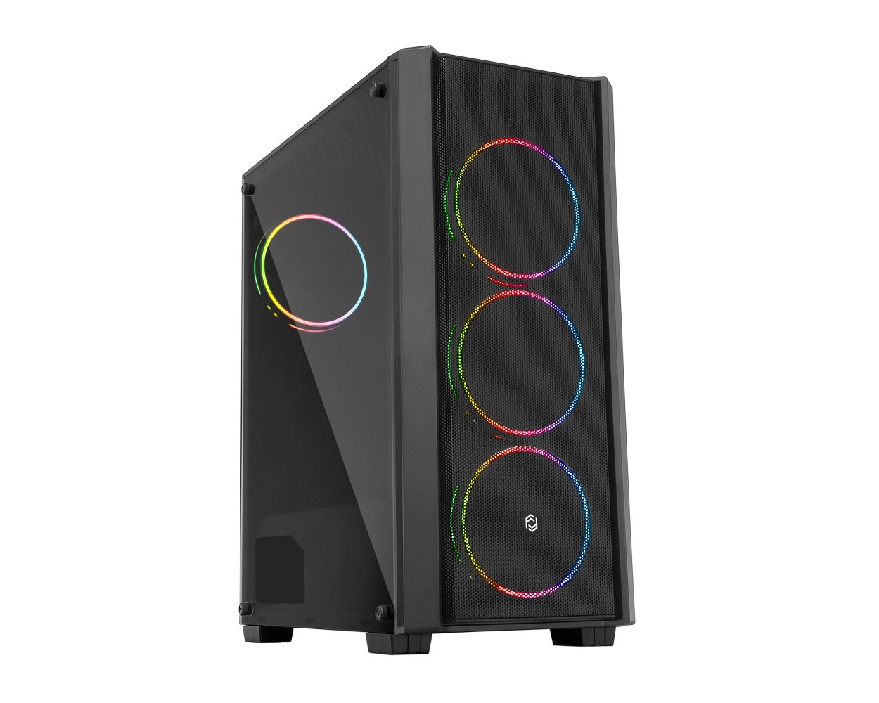 Frisby FC-9420G 600W 80+ Bronze USB3.0 4x12cm Fan Pencereli ATX Siyah Kasa