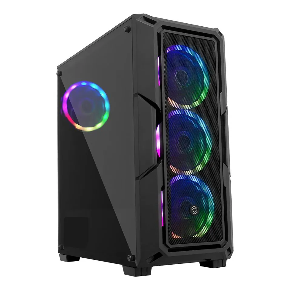 Frisby FC-9430G 650W 80+ USB3.0 4x12cm RGB Fan Siyah ATX Kasa
