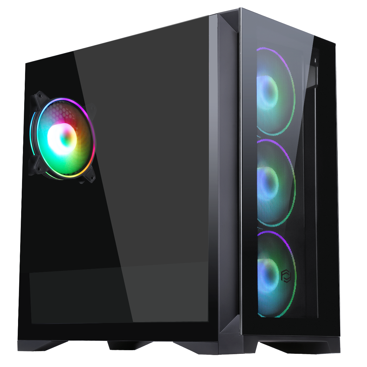 Frisby FC-9450G 750W 80+Bronze USB3.0 4x12cm RGB Fan Mid Tower ATX Siyah Kasa