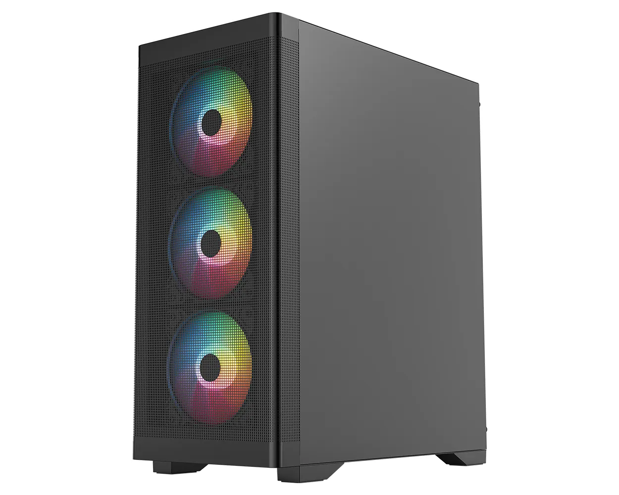 Frisby FC-9480G 600W 80+ Bronze USB3.0 4x12cm RGB Fan Siyah ATX Kasa