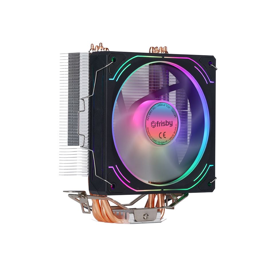 Frisby FCL-F1334C 12cm ARGB Fan 1700/1200/115X/AM4/AM5 İşlemci Soğutucu