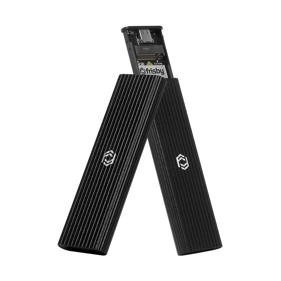 Frisby FHC-M2305 Type-C USB3.1/M.2 PCIe NVMe SSD Alüminyum Disk Kutusu