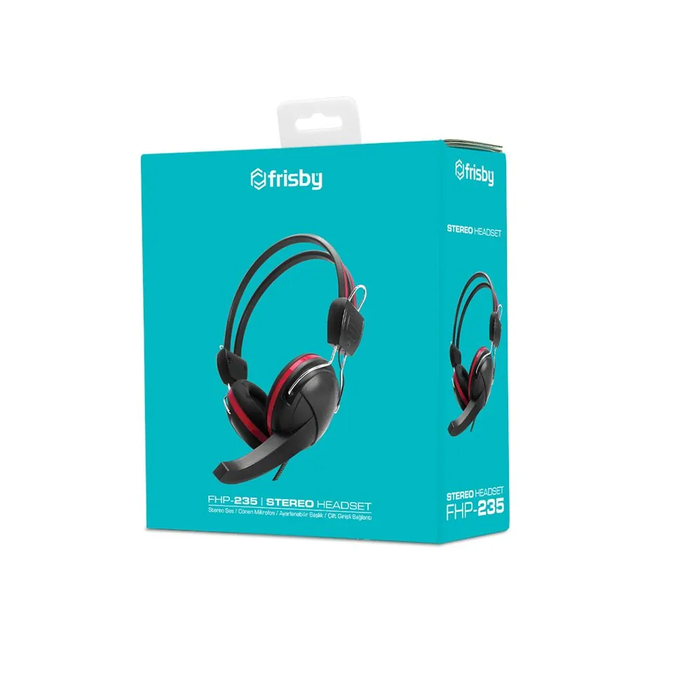 Frisby FHP-235 Mikrofonlu Kulak Üstü Kulaklık