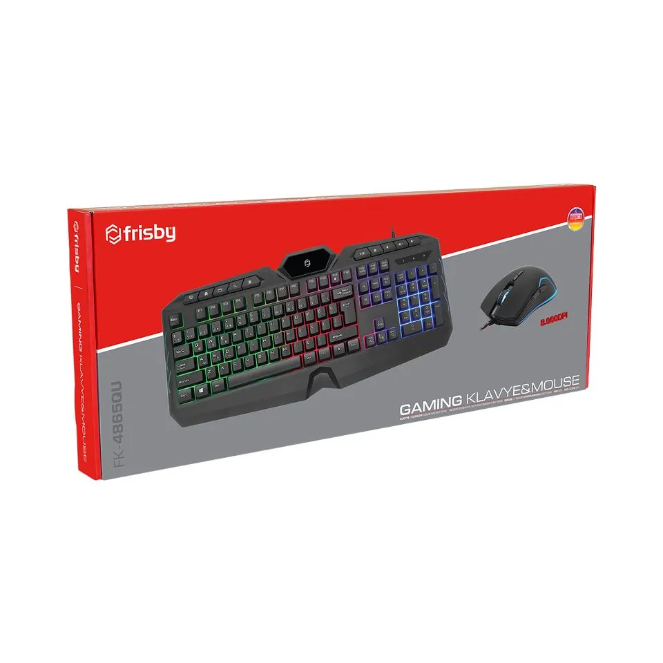 Frisby FK-4865QU USB Kablolu Q Klavye Mouse Set