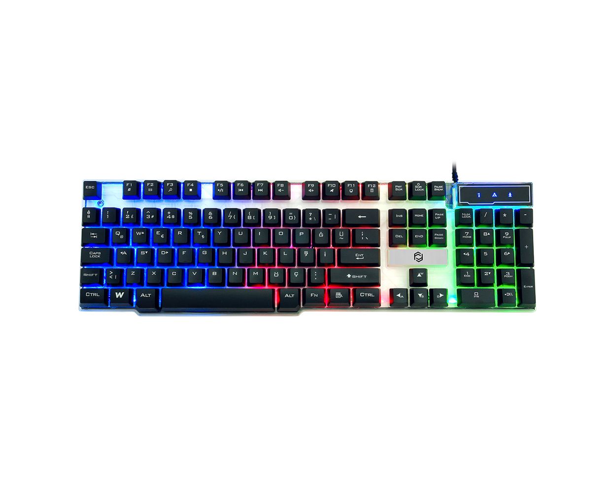 Frisby FK-G508QU USB Kablolu 3 Renk Işık Q Klavye