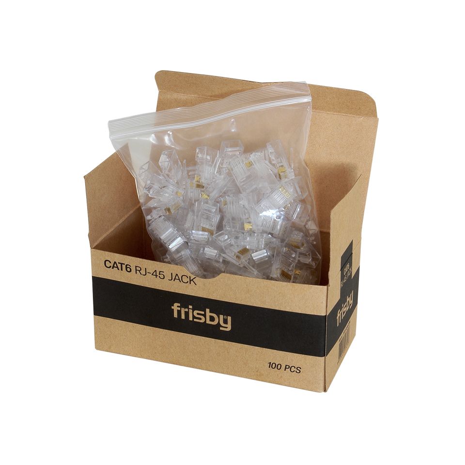 Frısby FNW-RJ4520N Cat6 RJ-45 UTP 100 Lu Konnektör Kutu