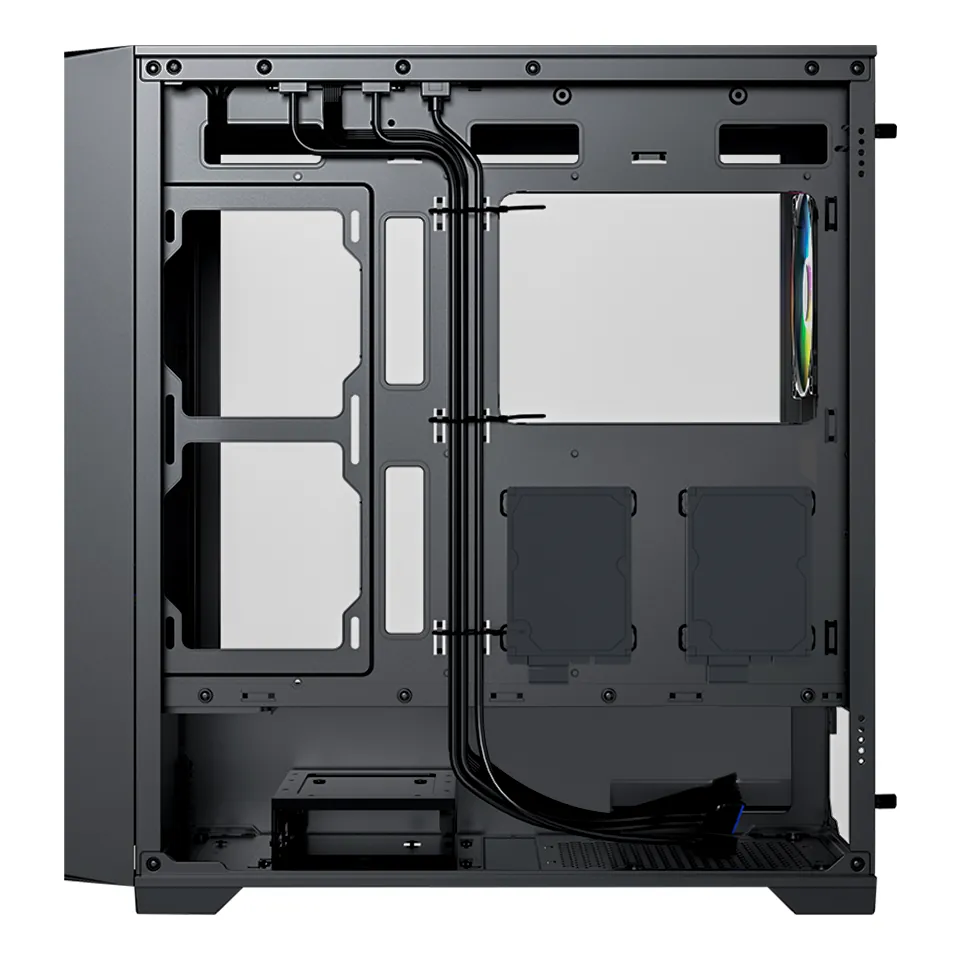 Frısbı Fc-9540g 750w 80+ Bronze Usb3.0 4x12cm Rgb Fan Mid Tower Siyah Kasa