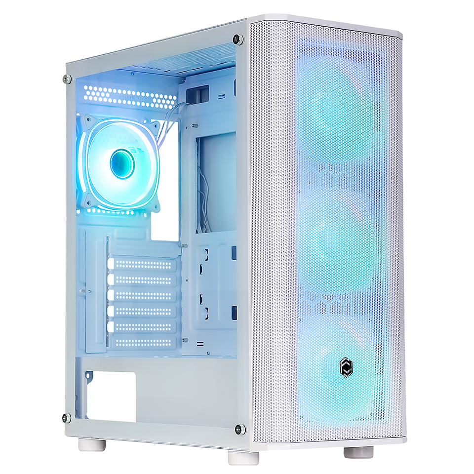 Frısby CM-106 650W 80+ USB3.0 4x12cm Fan Pencereli ATX Kasa Beyaz