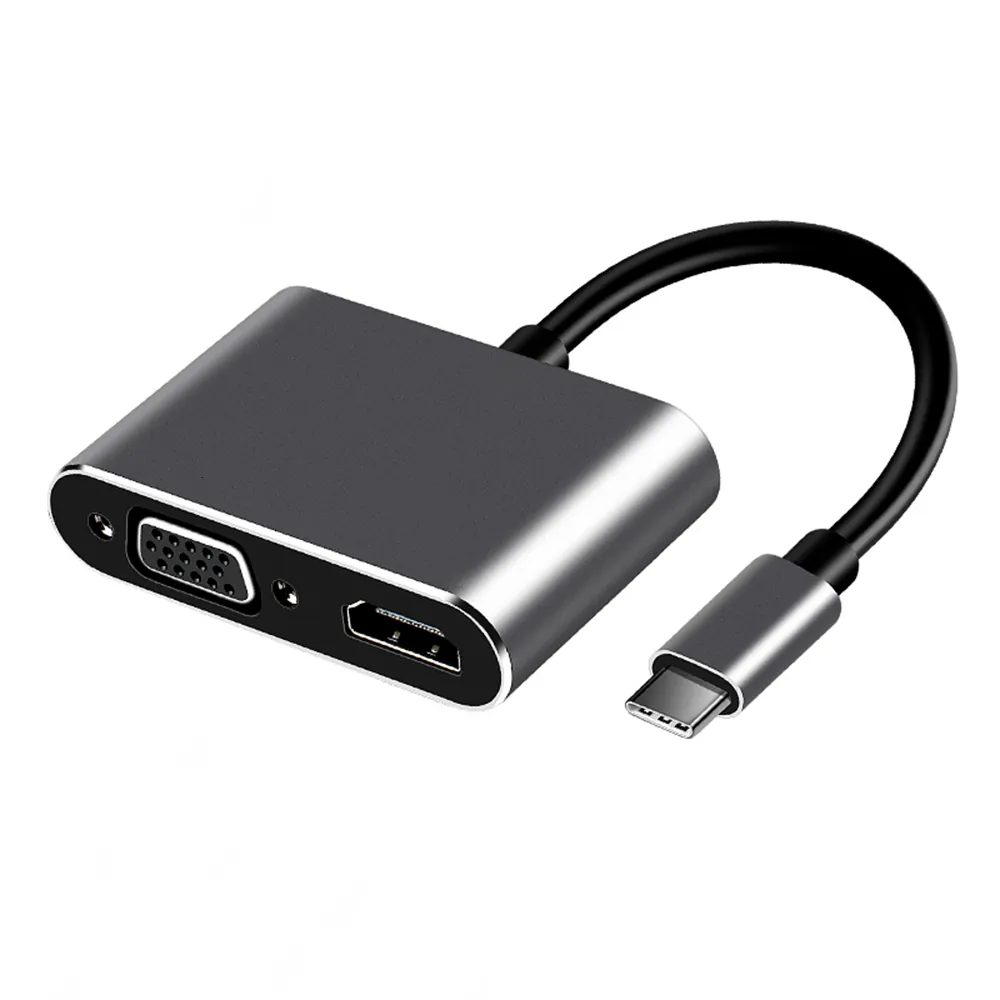 Frısby Fa-7678c Type-C - Hdmi+Vga 4Kx2K Adaptor