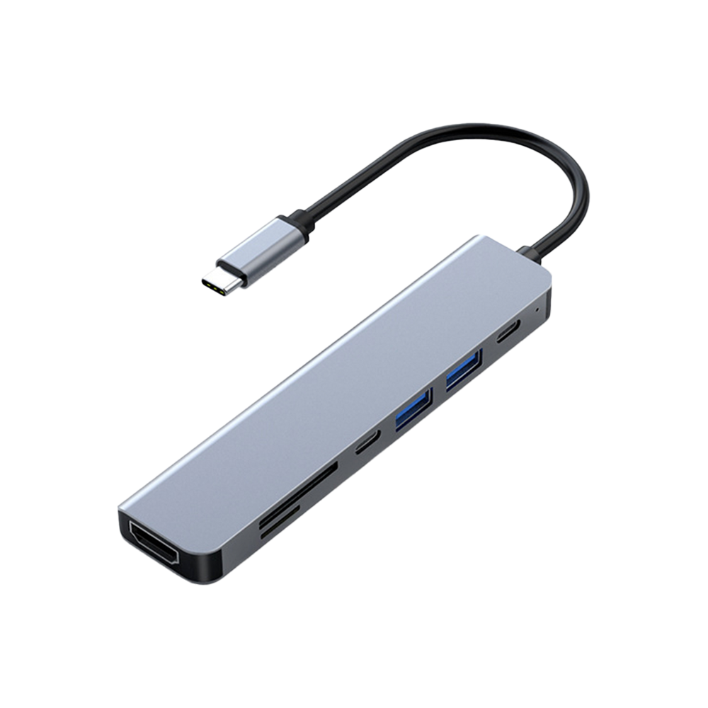 Frısby Fa-7684C Type-C - 7 in1 Usb-C+Hdmi+Sd/Tf+Usb3.0+Pd+Usb-C