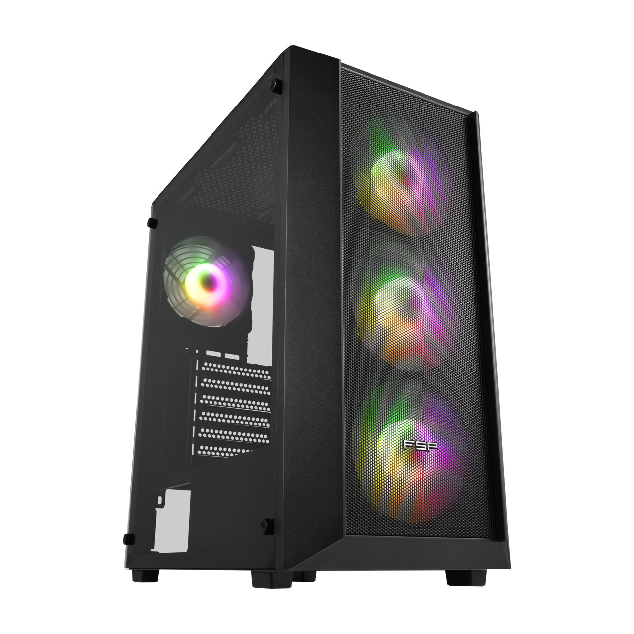 Fsp Cmt218 650W 80+ Usb3.0 4x12cm Rgb Fan Siyah Atx Kasa