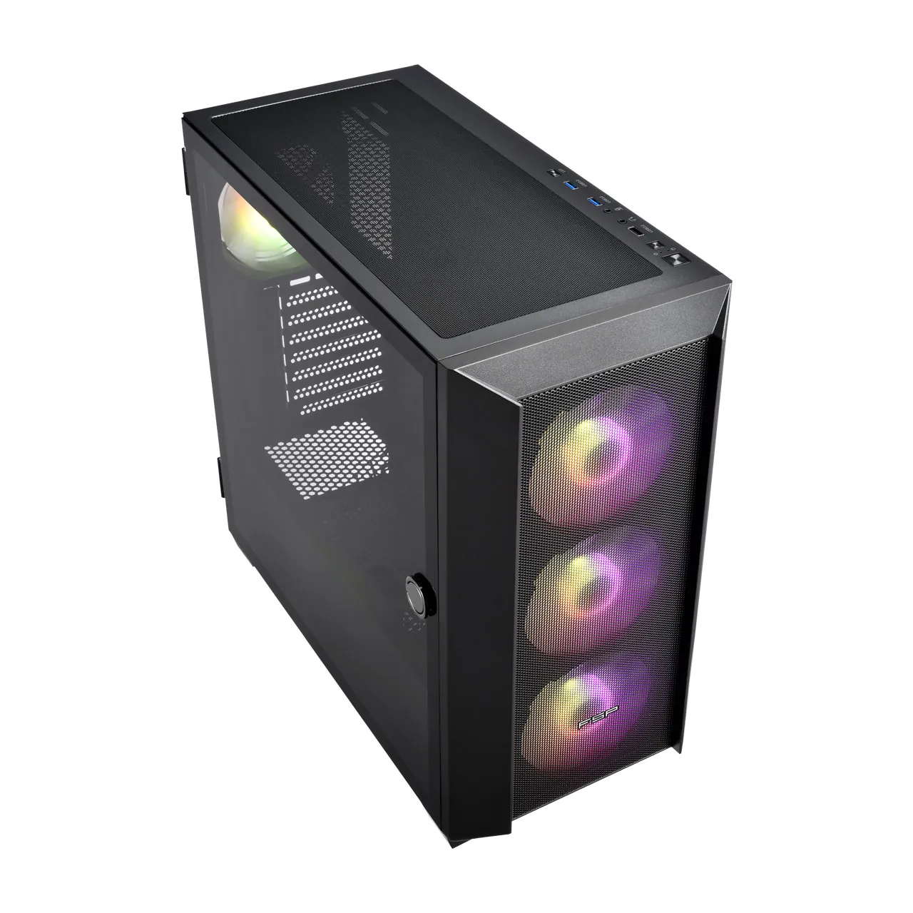 Fsp Cmt318 750w 80+ Usb3.0 4x12cm Rgb Fan Siyah E-Atx Kasa