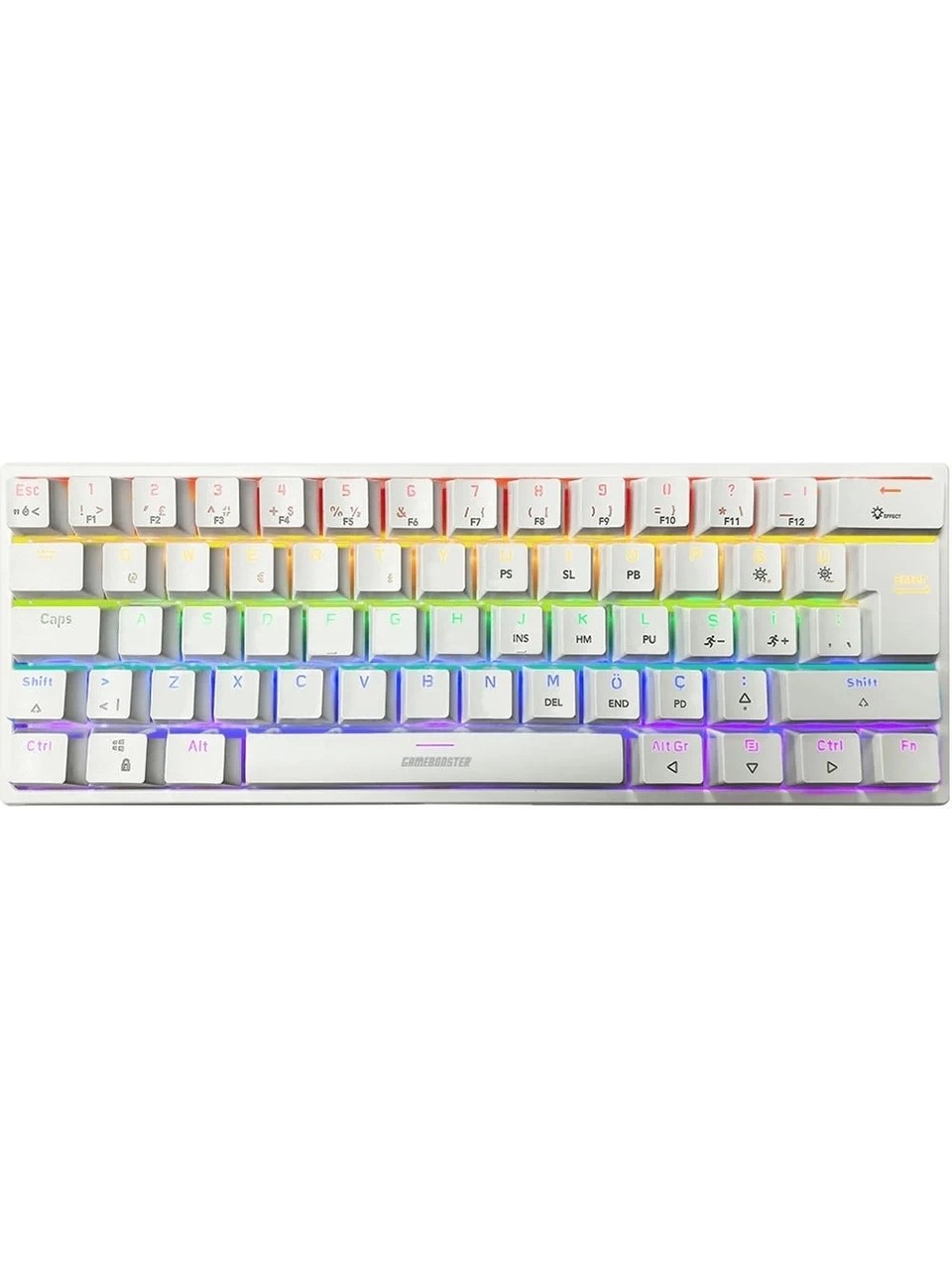 Gamebooster G11 Ghost Rainbow Beyaz Mekanik Gaming Klavye