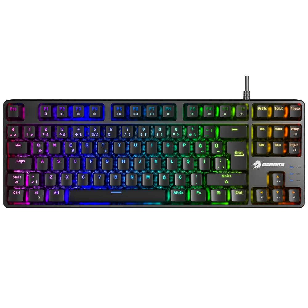 Gamebooster G23B Enigma RGB Red Switch Mekanik Siyah Gaming Klavyesi