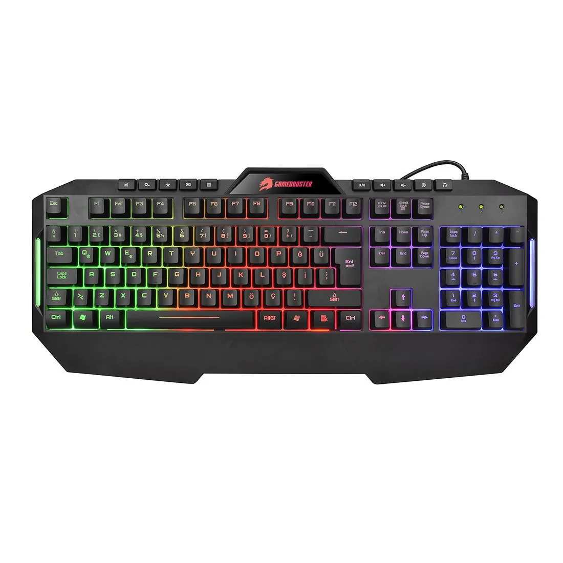 Gamebooster G59K Frontier Rainbow USB Kablolu Gaming Q Klavye