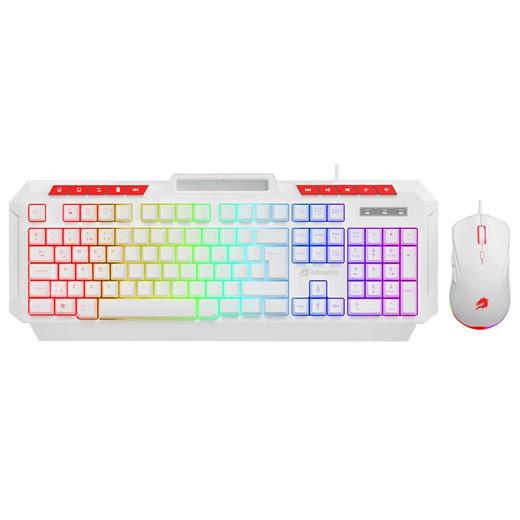 Gamebooster Km-11w Knight Beyaz Klavye Mouse Set (GB-KM11W)