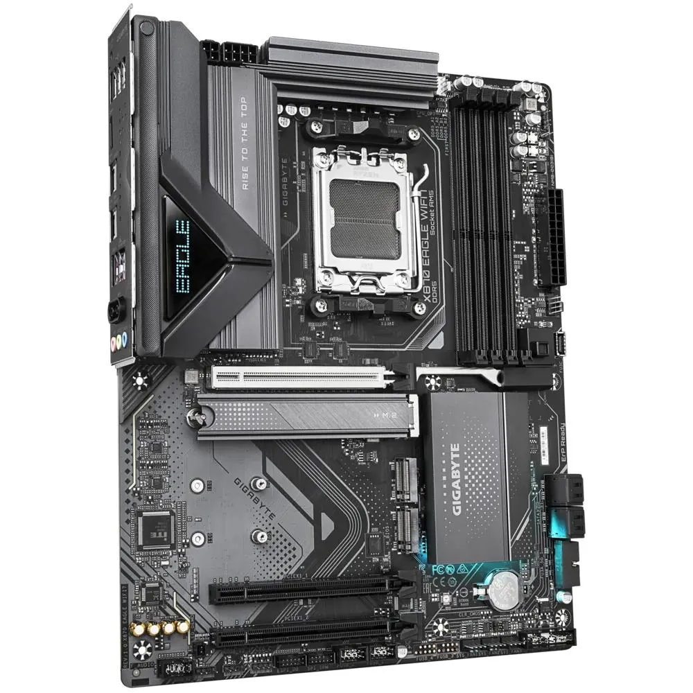 Gigabyte X870-Eagle-Wifi7 Am5 Ddr5 Ses Glan Hdmi/Usb4 Sata3 Usb3.2 Atx