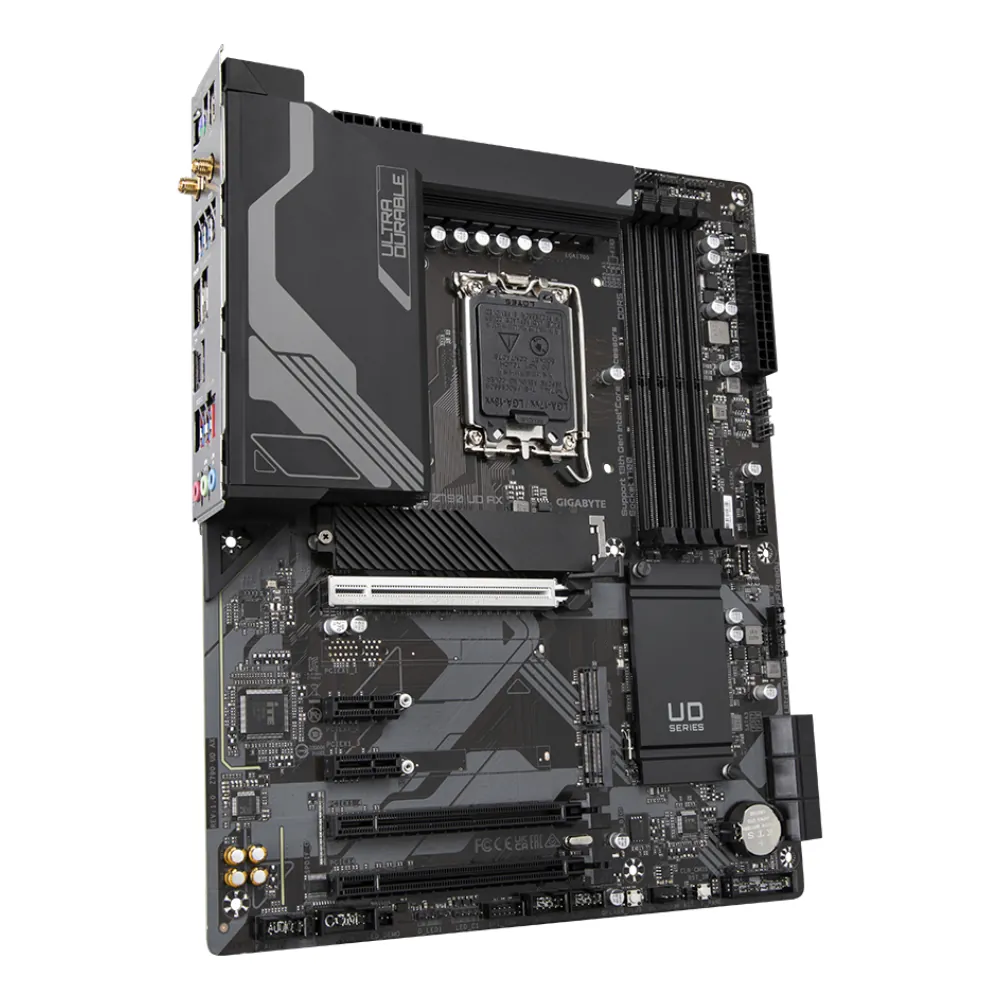 Gigabyte Z790-UD-AX Wifi 1700P DDR5 Ses Glan DP/HDMI Sata3 Usb3.2 Atx