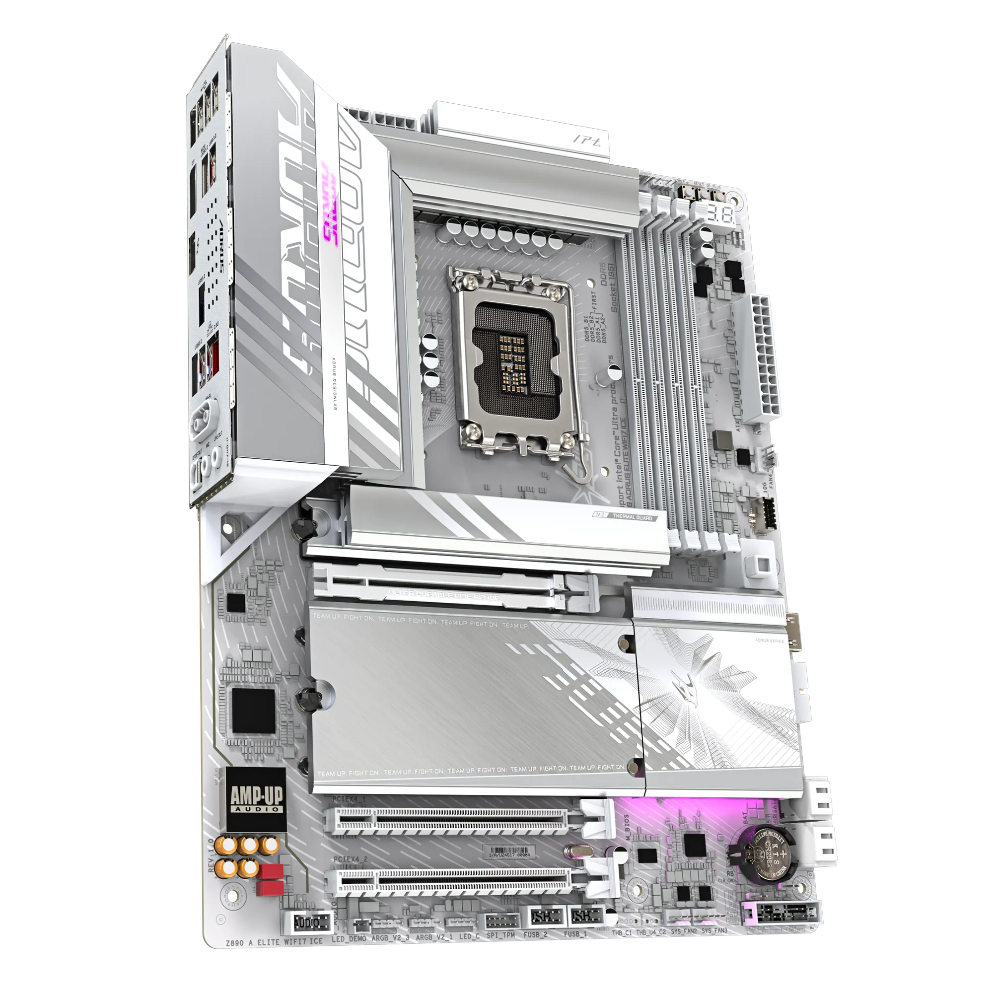 Gigabyte Z890A-Elite-Wifi7-Ice 1851P DDR5 Ses GLAN DP/USB4 SATA3 USB3.2 ATX