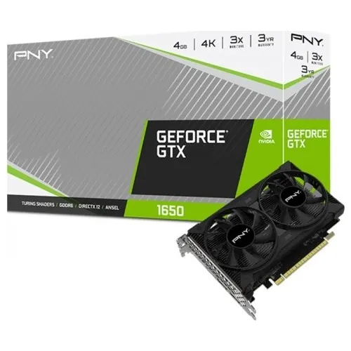 Gtx1650 4gb Gddr6 128bit 2xdp/hdmi (Vcg16504d6dfppb)