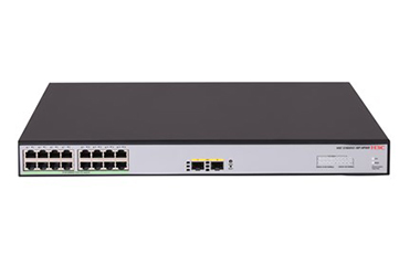 H3C S1600v2-18P-HPWR 16 Port 10/100/1000 240W PoE +2SFP Yönetilebilir Switch