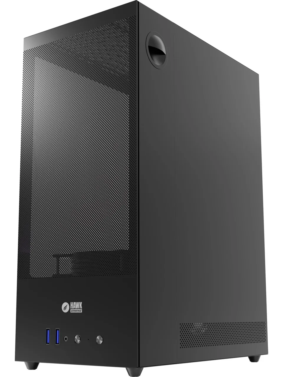 Hawk Gaming HC310-600W 600W RGB Mesh Mini Tower Siyah Gaming Kasa