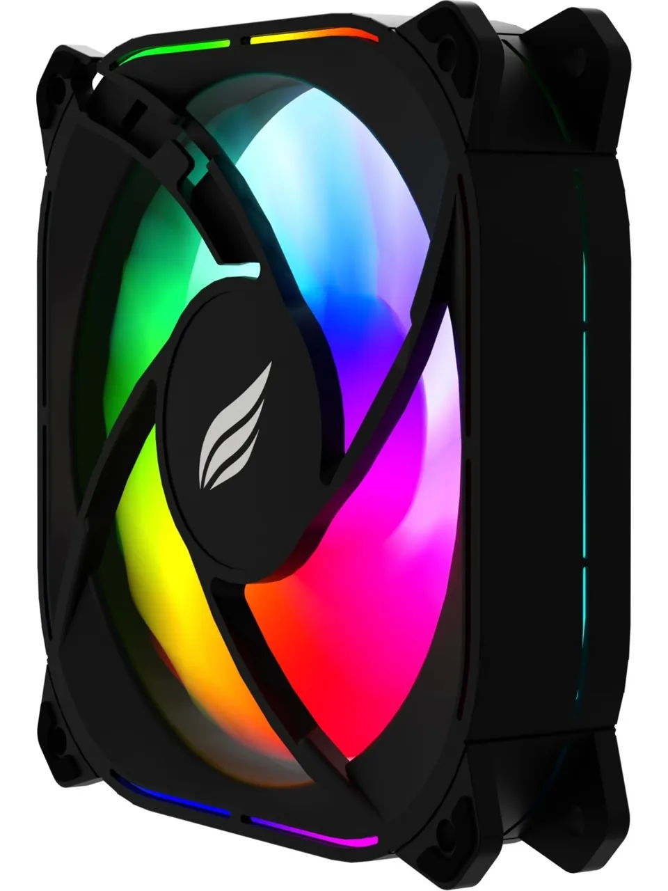 Hawk Gaming HF120_3LU Silentforce 120mm ARGB Üçlü Siyah Kasa Fanı