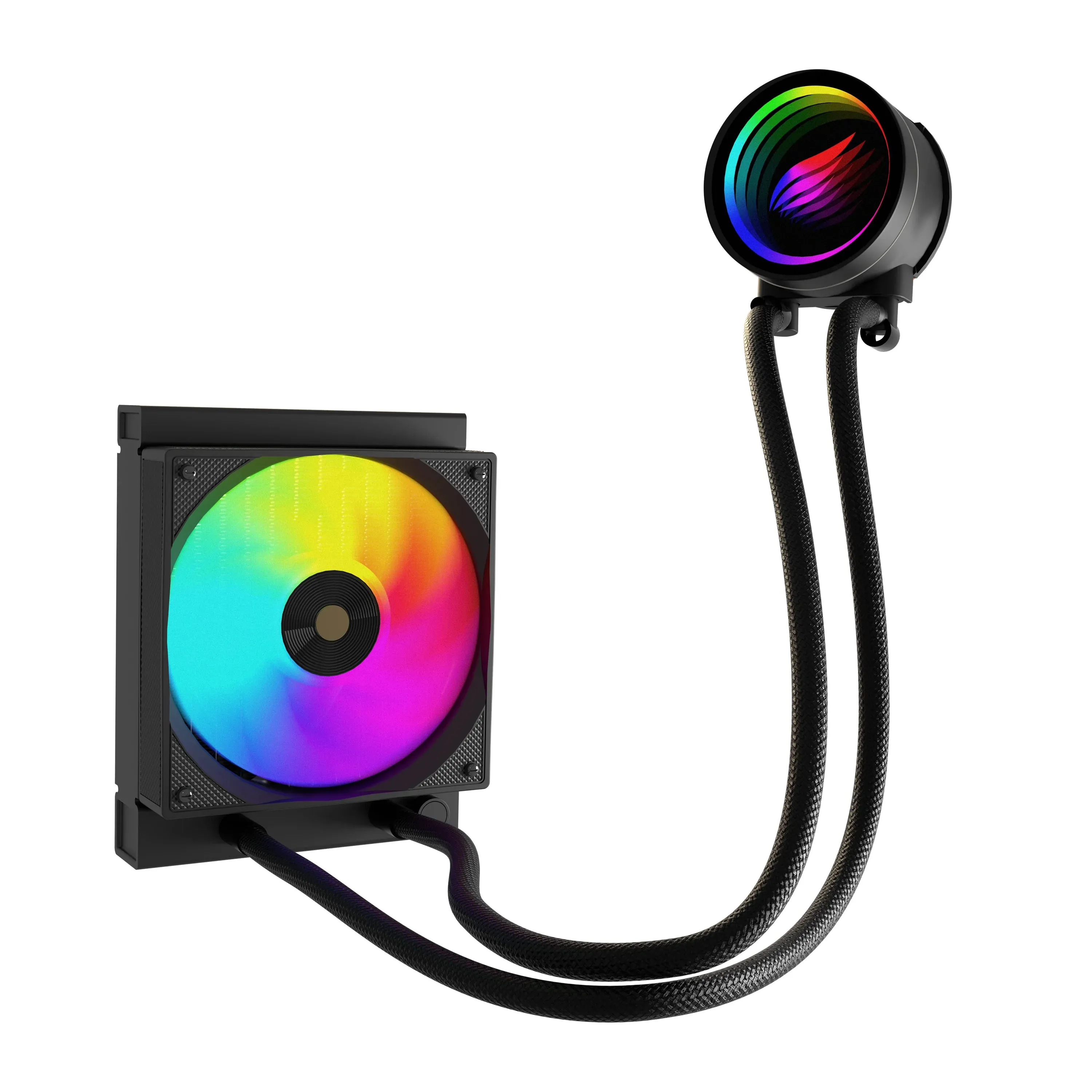 Hawk Gaming HL120 Frostbite 120mm ARGB 1700P/AM5 Uyumlu Siyah Sıvı Soğutucu