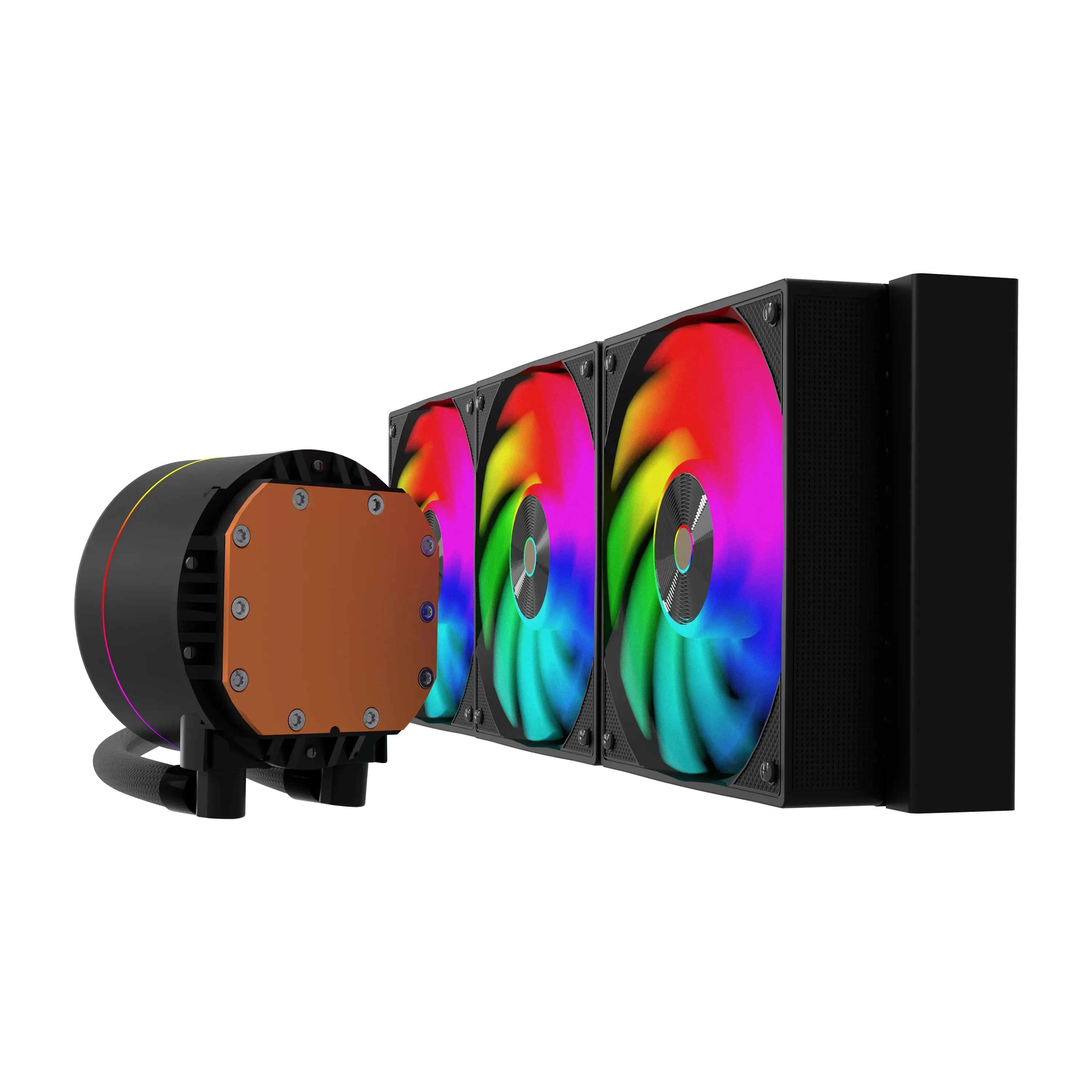 Hawk Gaming HL360 Frostbite 360mm LED ARGB 1700P/AM5 Uyumlu Siyah Sıvı Soğutucu