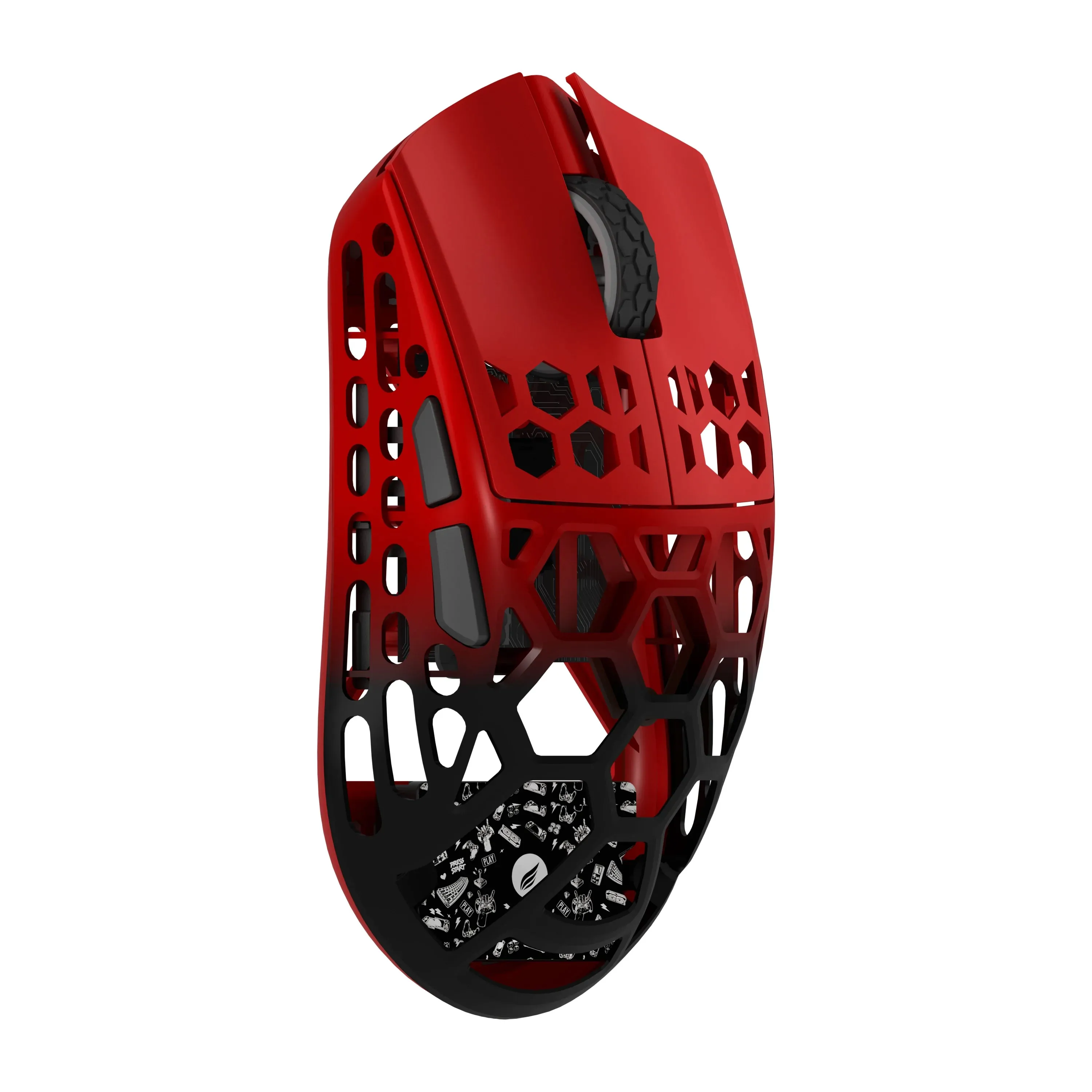 Hawk Computer Mouse Hawk Gaming HM620 Siyah Kirmizi Kablosuz Bluetooth Mouse