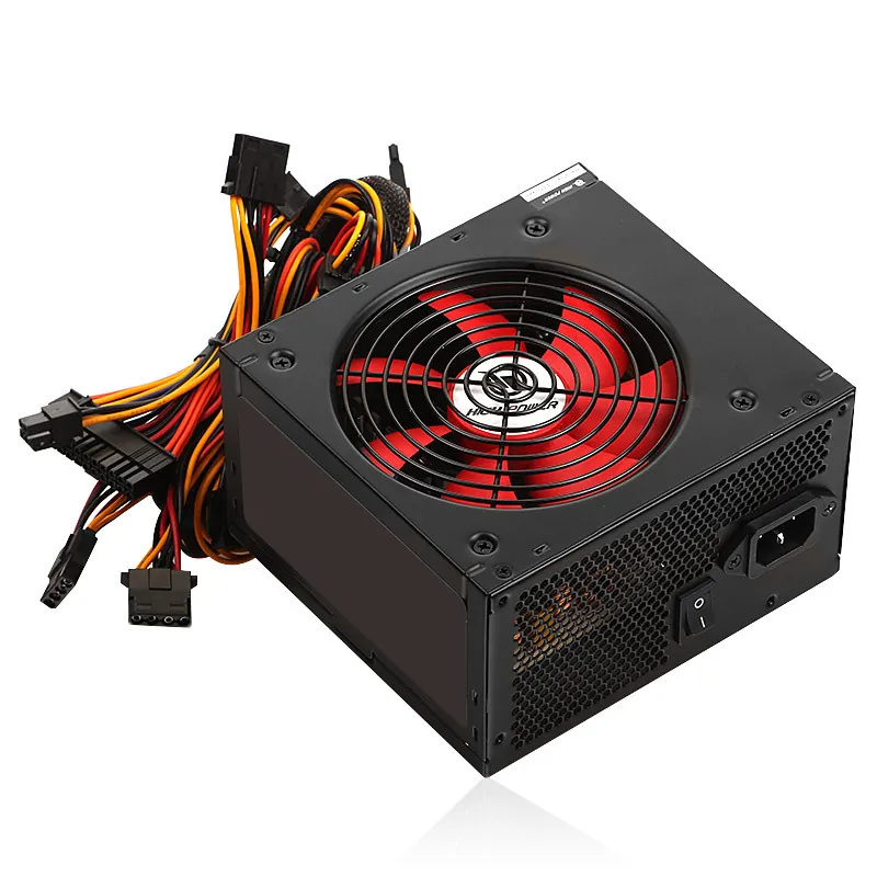 High Power 700W 80+ Bronze 12cm Kırmızı Fan Güç Kaynağı (HPE-700BR-A12S)