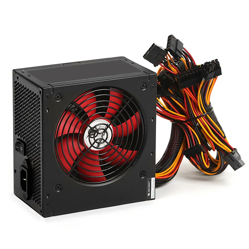 High Power 700W 80+ Bronze 12cm Kırmızı Fan Güç Kaynağı (HPE-700BR-A12S)