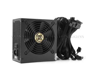 High Power Performance GD 800W 80+Gold 66.7A Single Rail Aktif PFC Siyah ATX PSU
